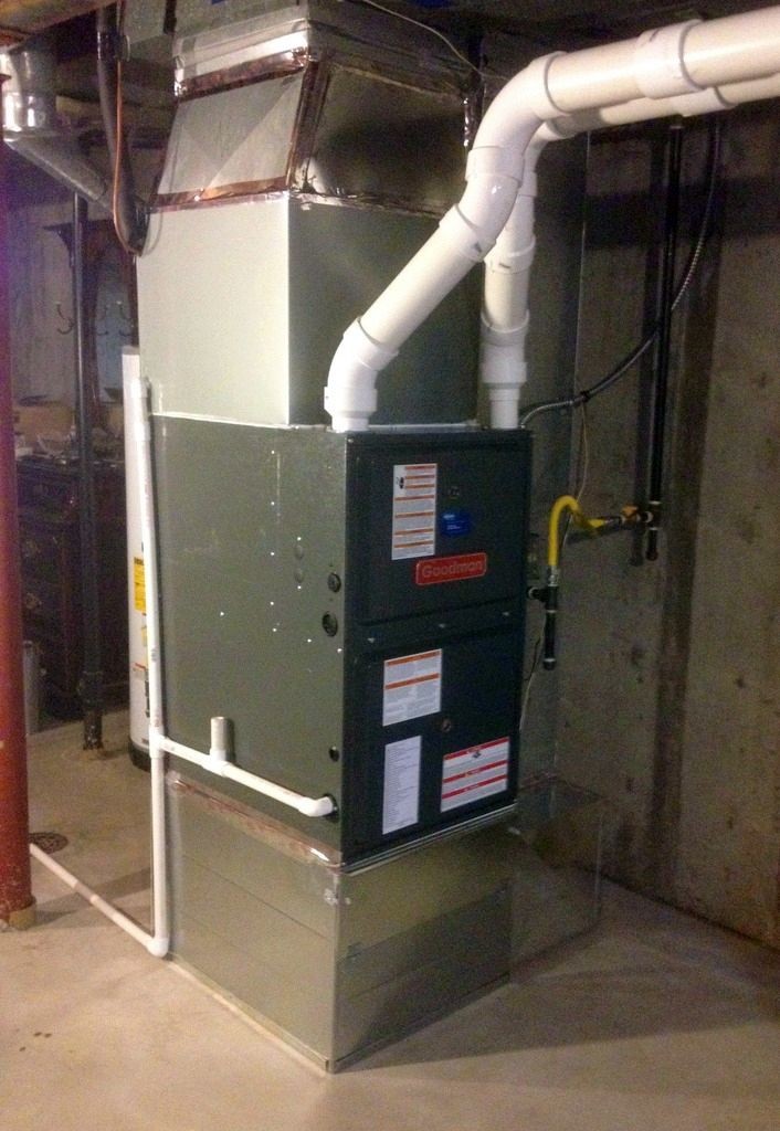 Can you install your own forced air furnace?