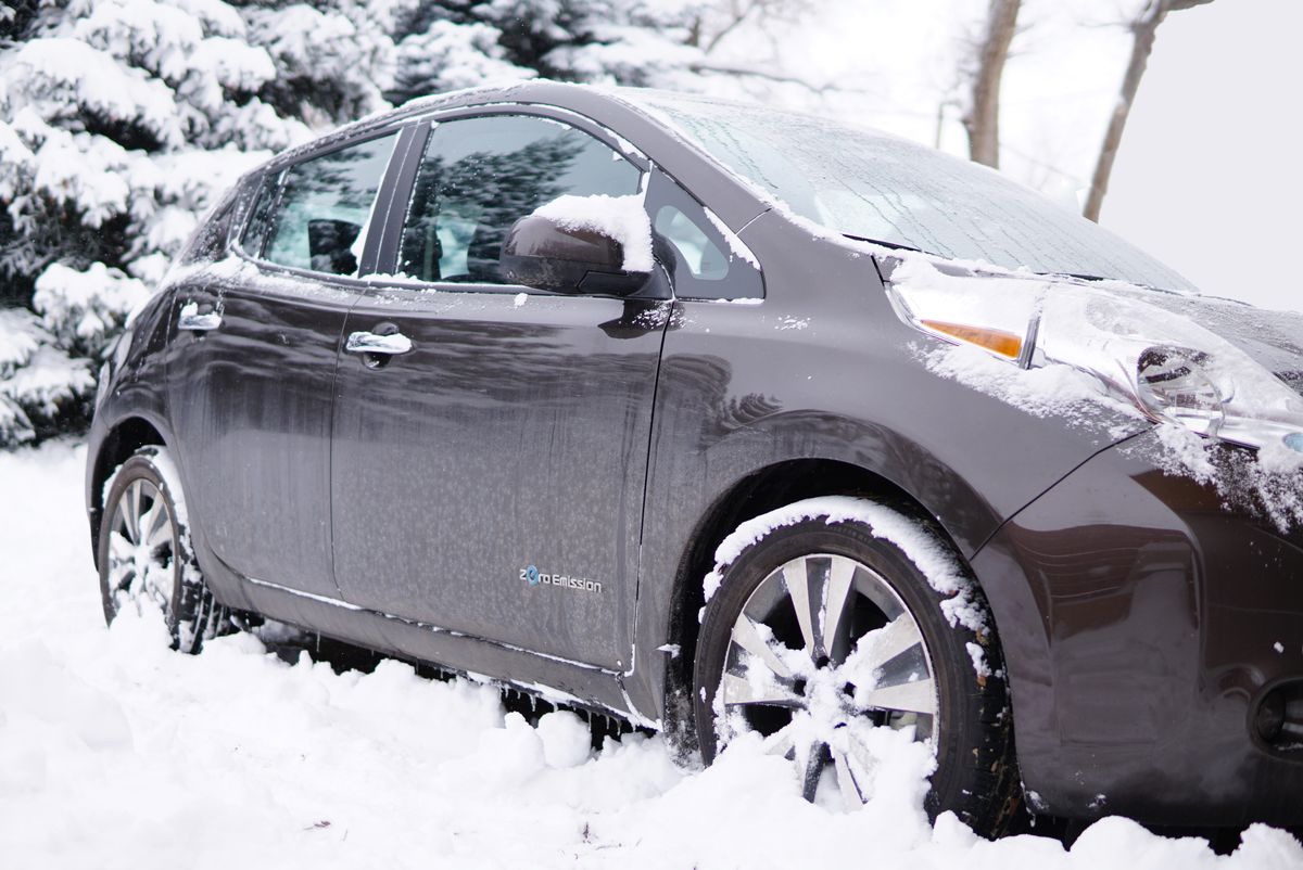 Electric Car vs. Winter