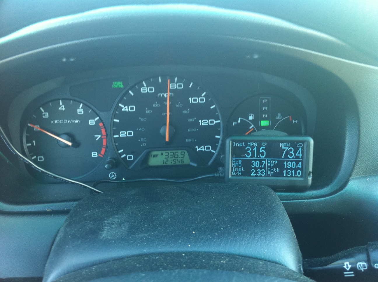 1990 honda accord mpg