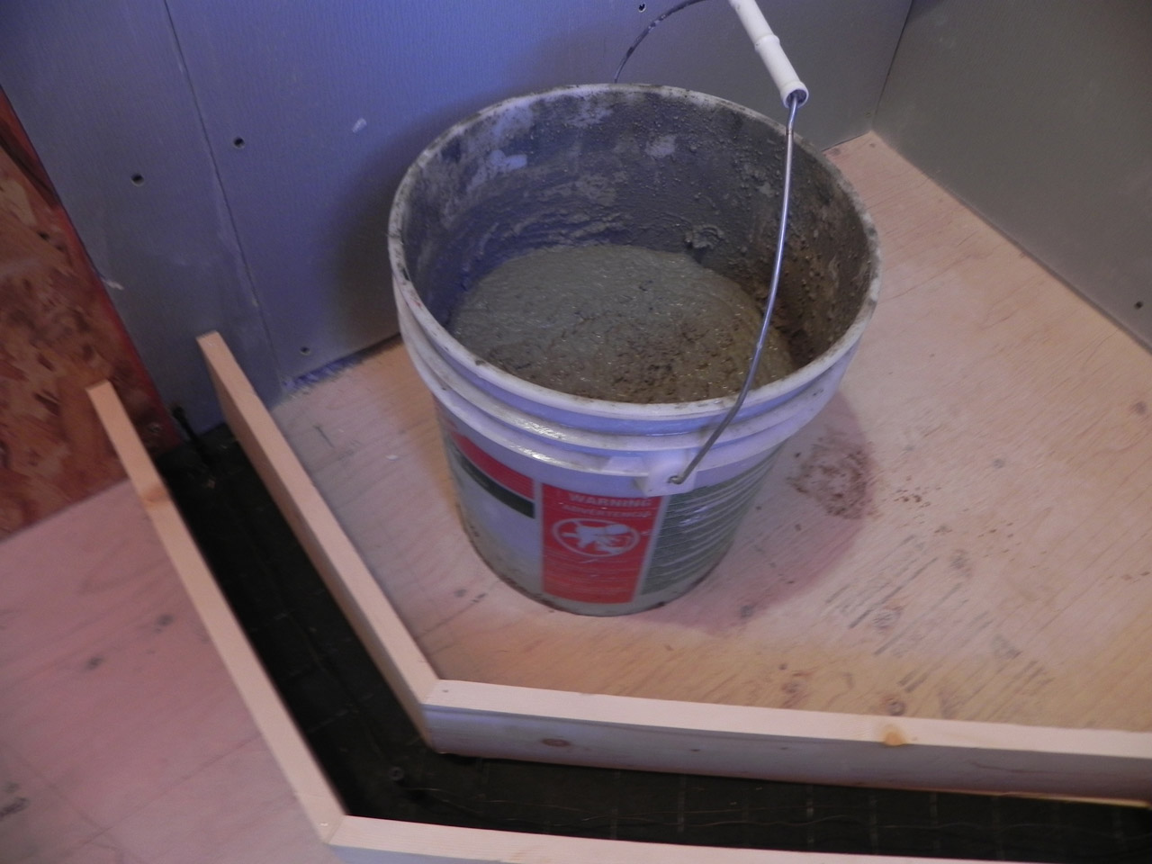 Diy clearance shower pan