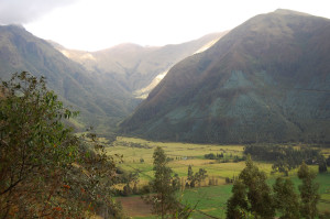 View from a hike around Otovalo last year