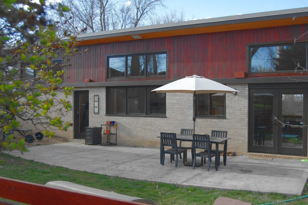 The main house (always in progress), as it looked in early 2016